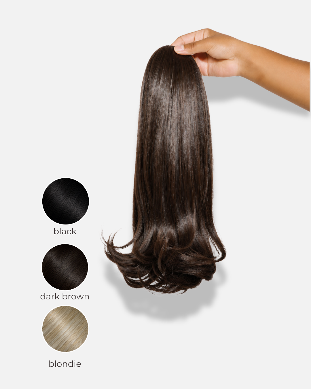 Postiche pointes rebondies - Le pony pony