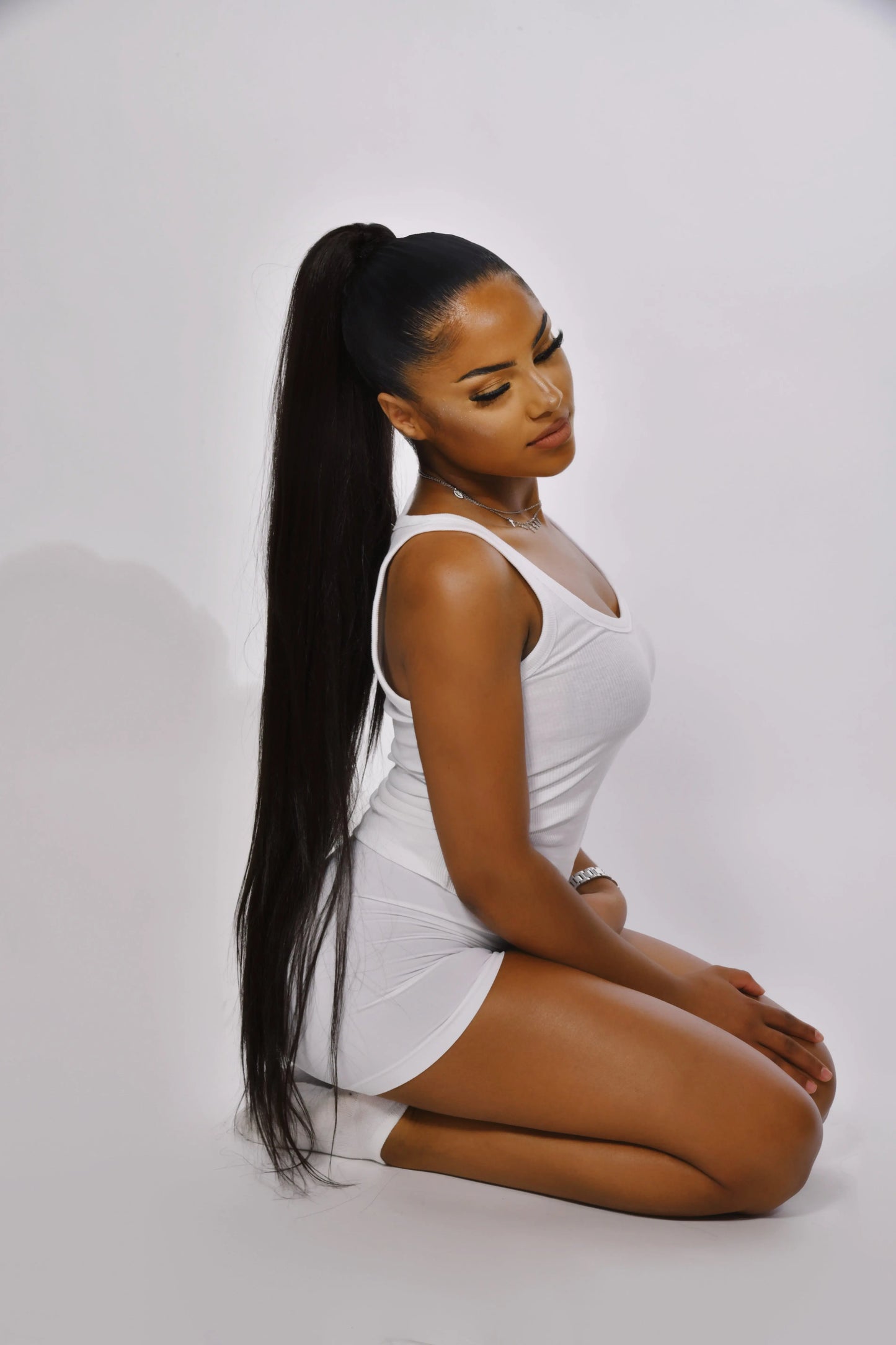 Postiche 36 pouces cordon de serrage – Le Flawless | Eden Hair Eden hair